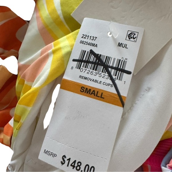 New! Becca‎ Whirlpool Margot High Neck Halter Onepiece Swimsuit - Picture 10 of 10